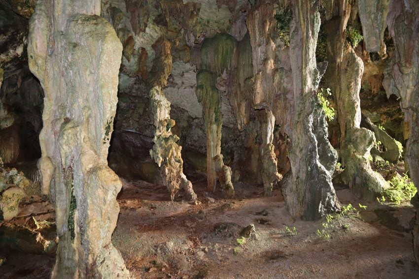 monster cave interior Rurutu - Austral Islands - French Polynesia