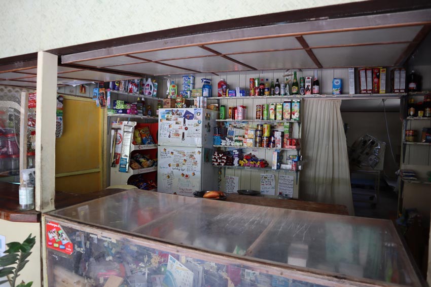 small grocery shop in Tikehau French Polynesia