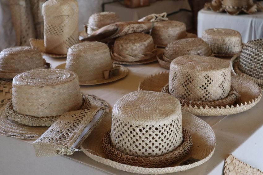 woven hat Rurutu - Austral Islands - French Polynesia