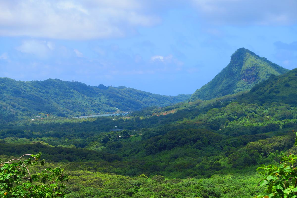 Belvedere scenic lookout - Raiatea