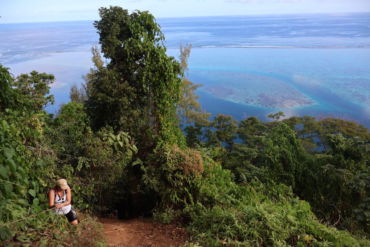 Maraa Swing Hiking Trail - Tahiti