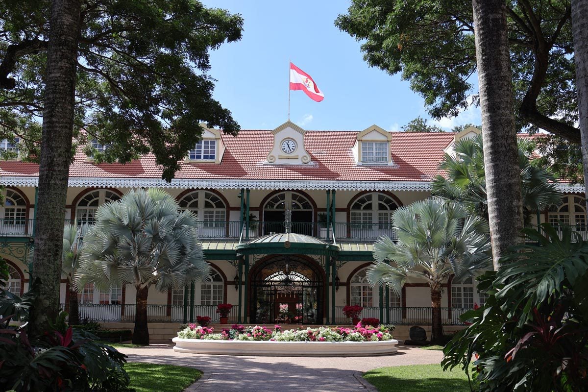 Presidential home - Papeete - Tahiti - French Polynesia