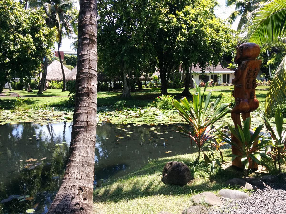 Queen Pomare's Pond - Papeete - Tahiti
