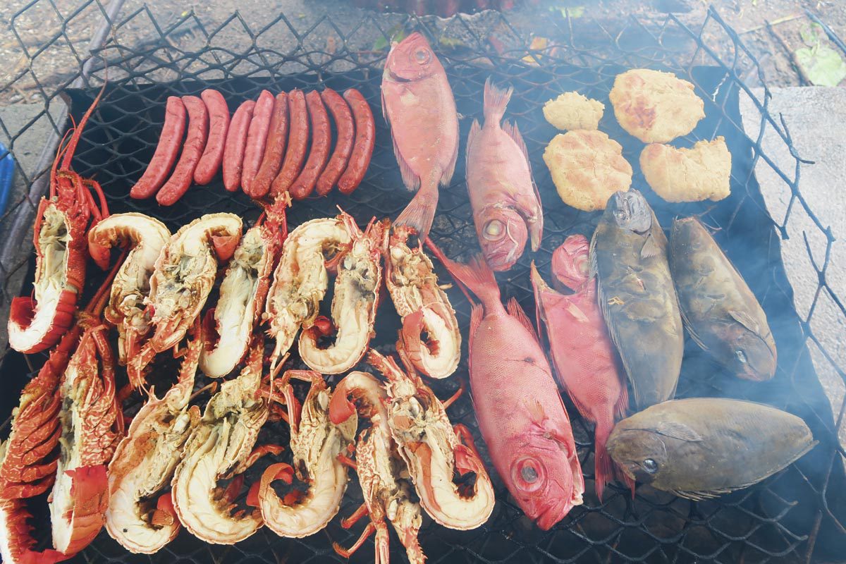 Tetamanu Village - Fakarava South - BBQ lunch