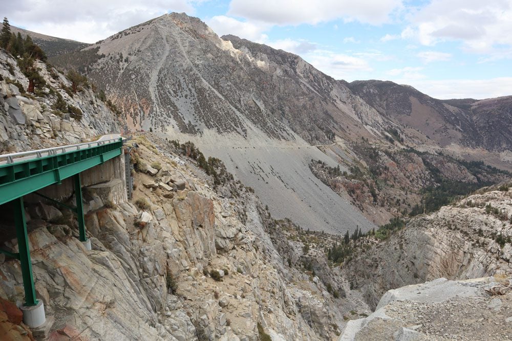 Bridge on Tioga Pass Road - Yosemite national park