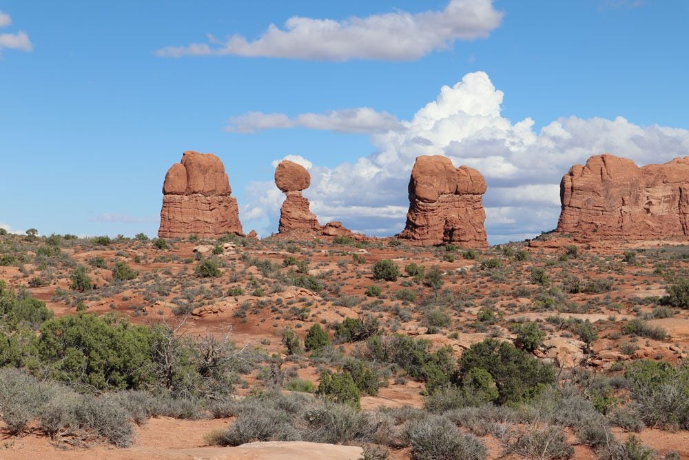 Balanced rock - arches national park - utah