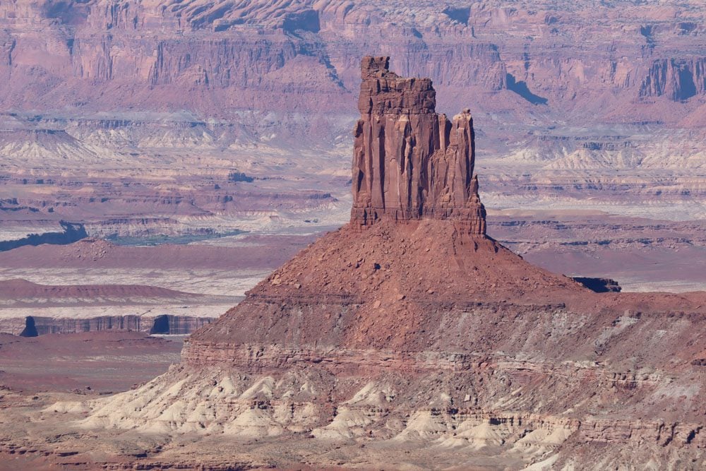 Candlestick Tower overlook - island in the sky - canyonlands national park - utah