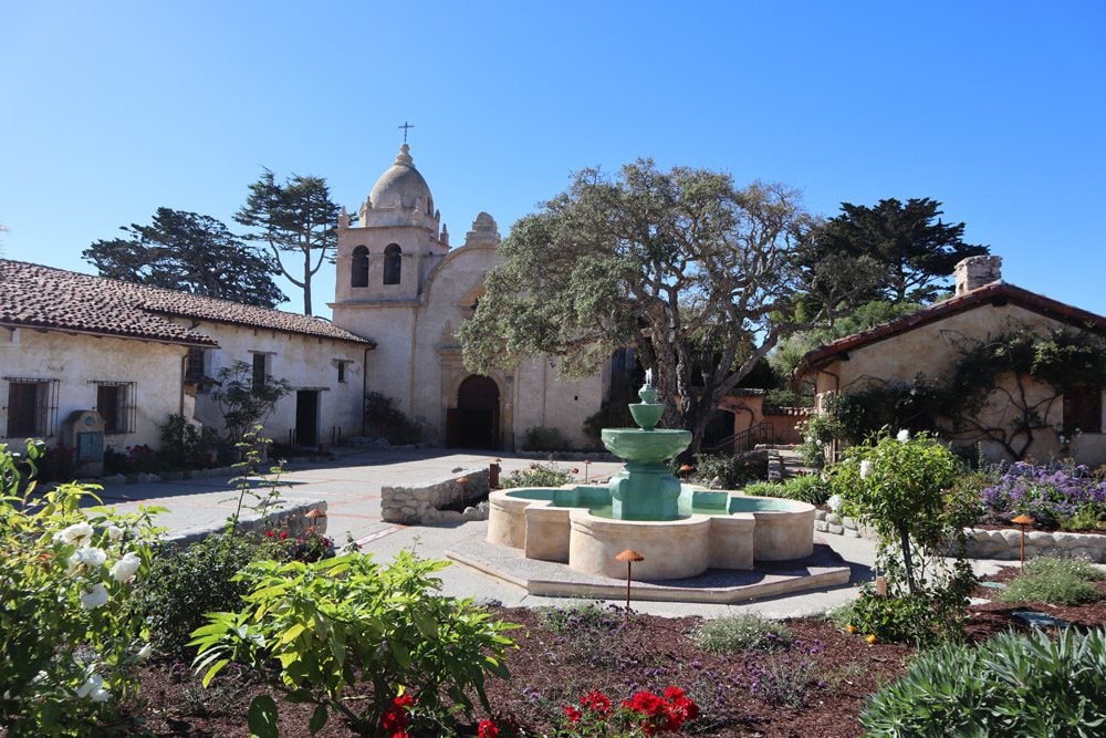Carmel Mission - carmel by the sea - pacific coast highway