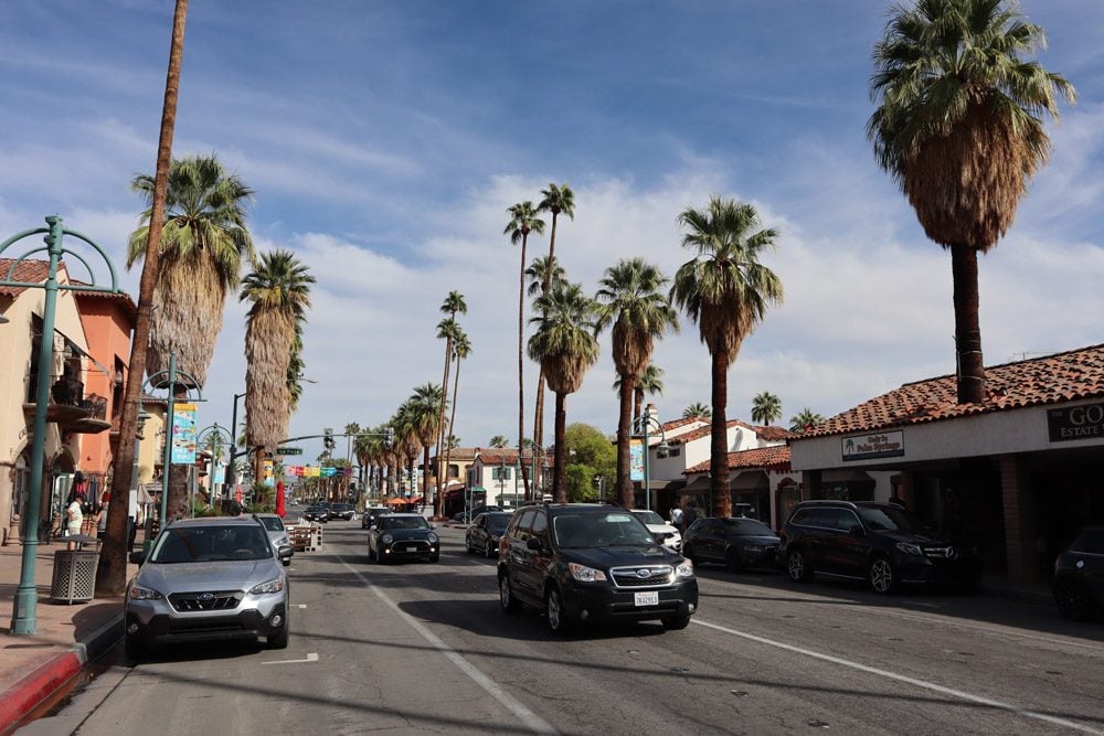 Downtown palm springs