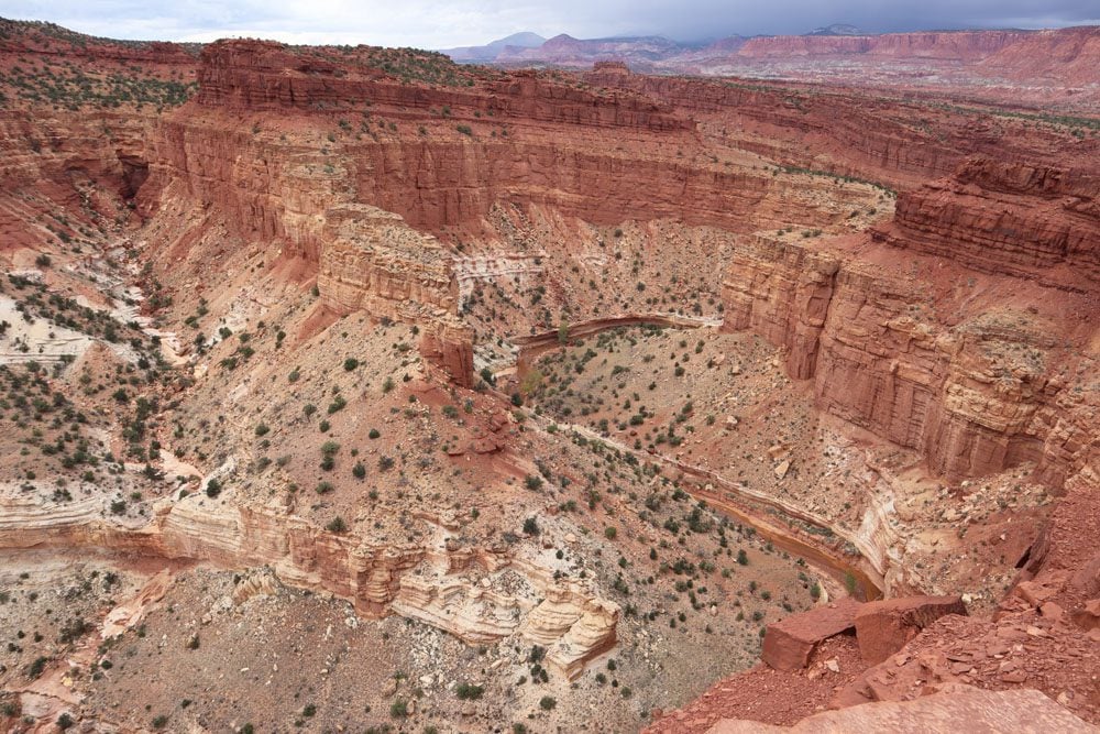 Goosenecks Overlook - Capitol Reef - Utah