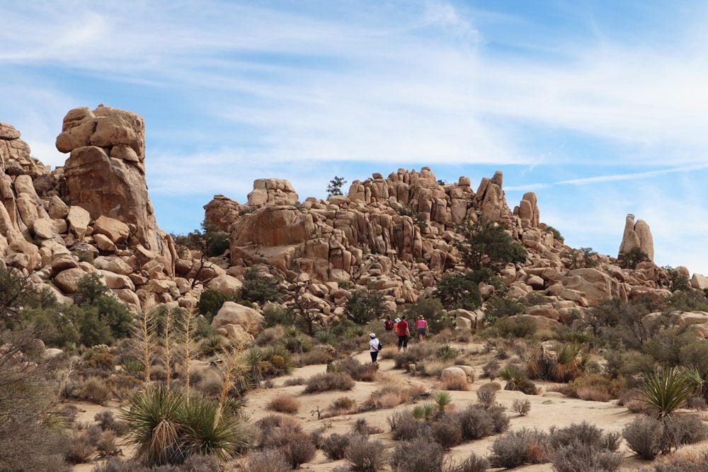 Hidden Valley trail - Joshua Tree National Park