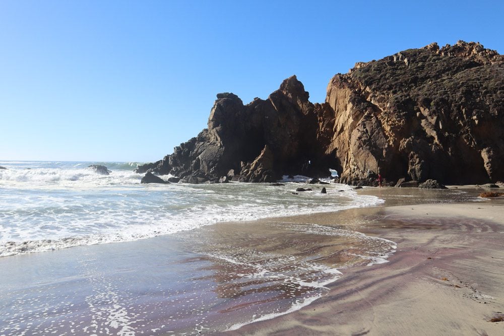 Pfeiffer Beach pacific coast highway