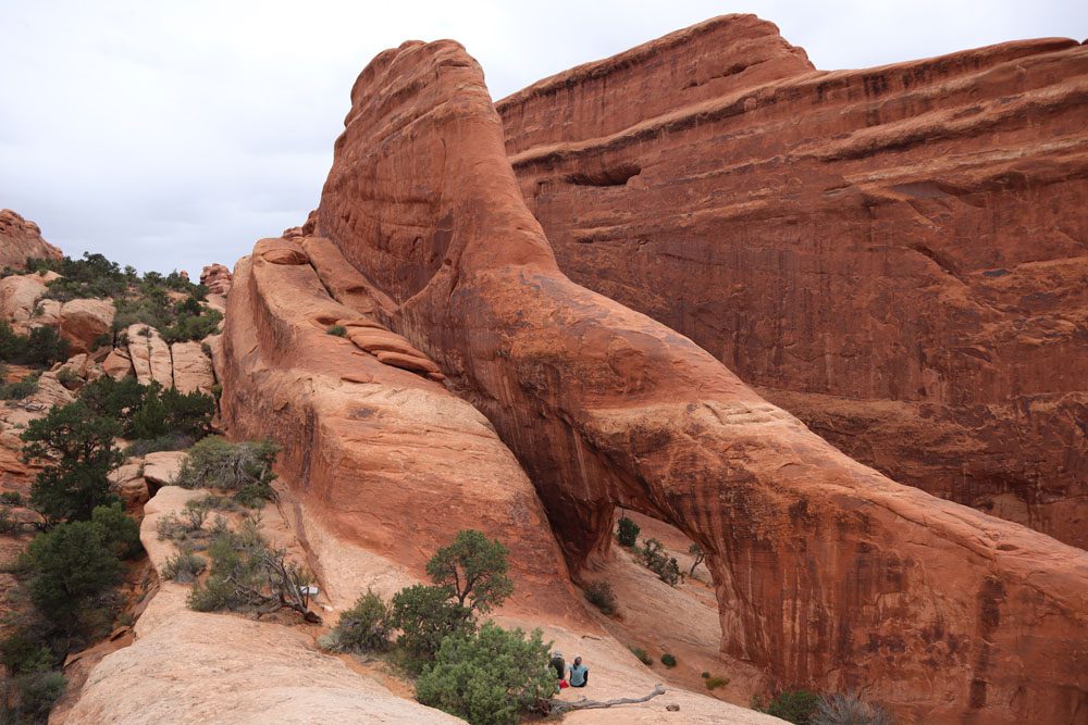 Private Arch - Devils Graden hike - arches national park - utah