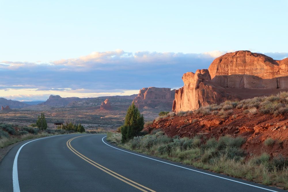 Sunrise at arches national park - utah 2