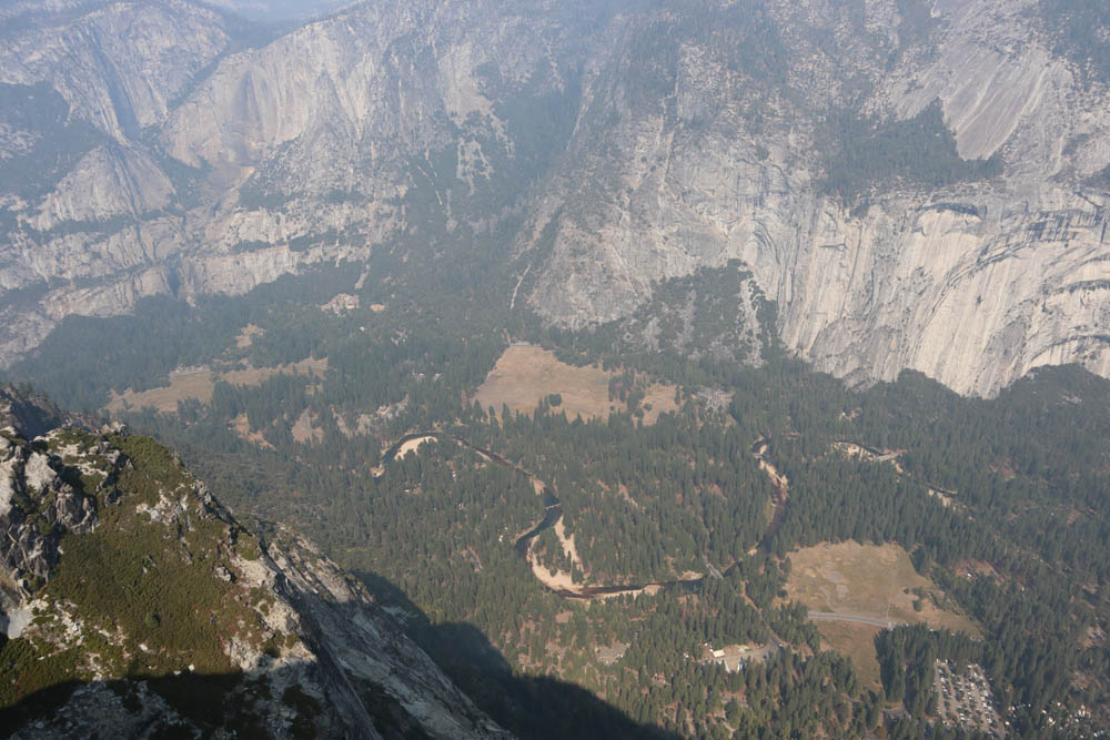 View of Yosemite Valley from Glacier Point