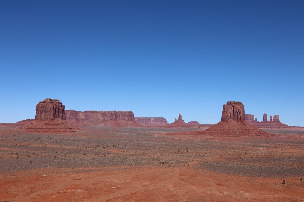 artists point - monument valley scenic drive