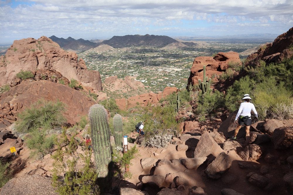 camelback mountain echo trail hike