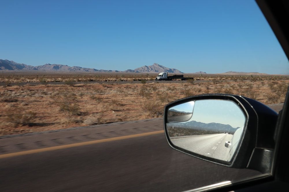 interstate from mojave to las vegas