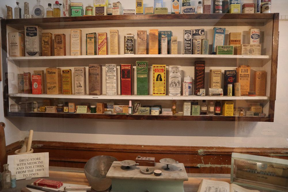old medicine at old courthouse museum holbrook arizona