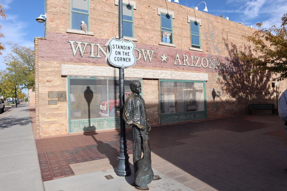 standing on the corner at winslow arizona