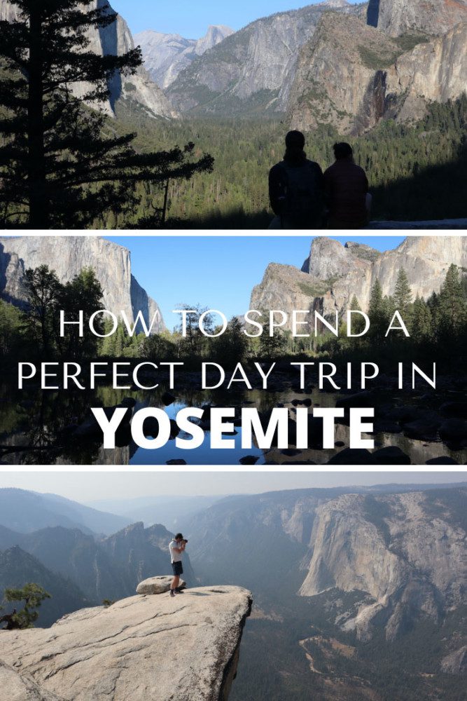 1 Day In Yosemite - Yosemite day trip itinerary - Pin 2