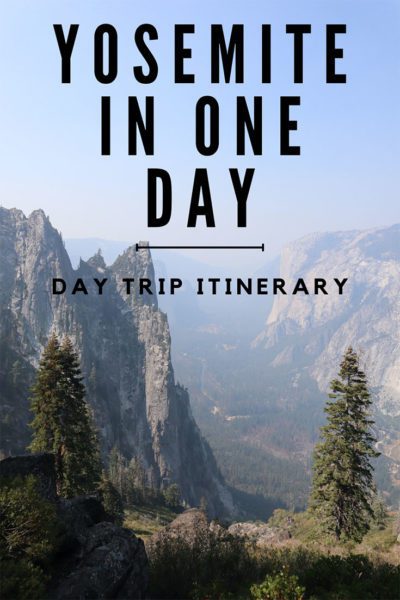 planning a day trip to yosemite