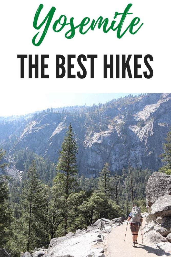 Best Hikes In Yosemite - pin 2
