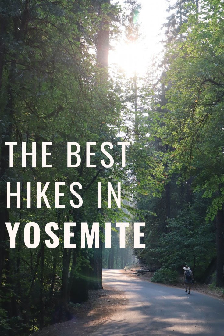 Best Hikes In Yosemite - pin