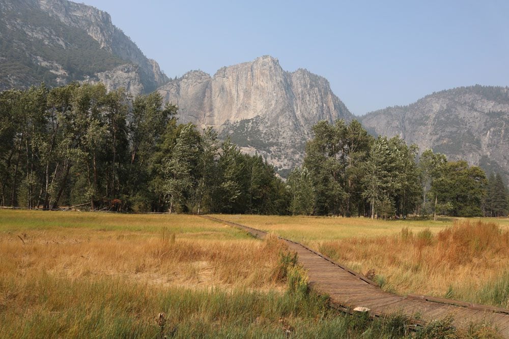 Cook’s Meadow and Sentinel Meadow trail Yosemite