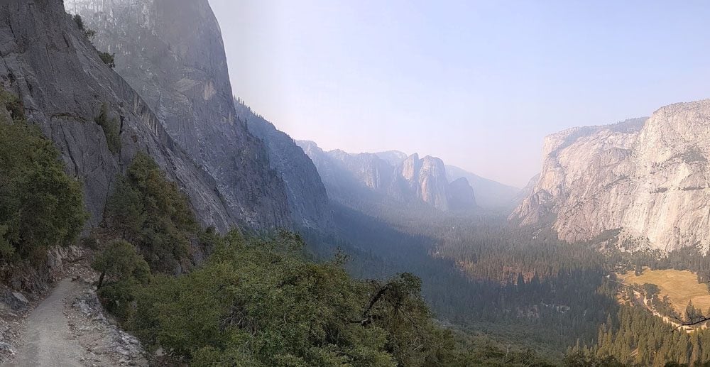 Four Mile Trail in the morning