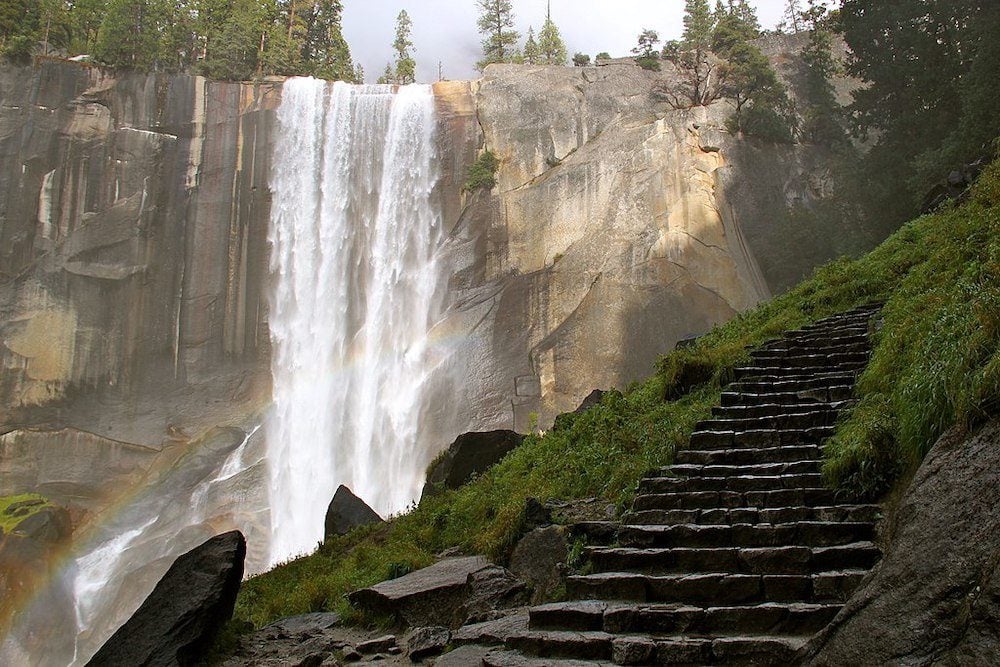 Vernal Fall and Mist Trail by David Fulmer