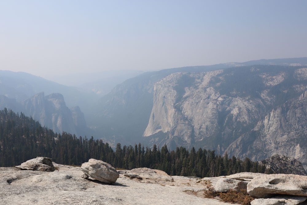 Yosemite Valley from Sentinel Dome
