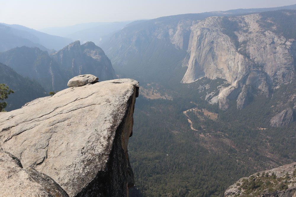 Yosemite Valley from Taft Point Trail