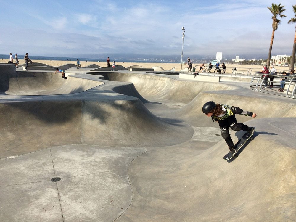 skatepark venice beach california
