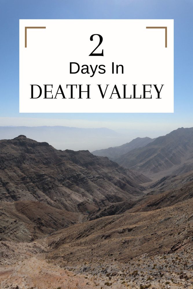 2 Days In Death Valley - pin