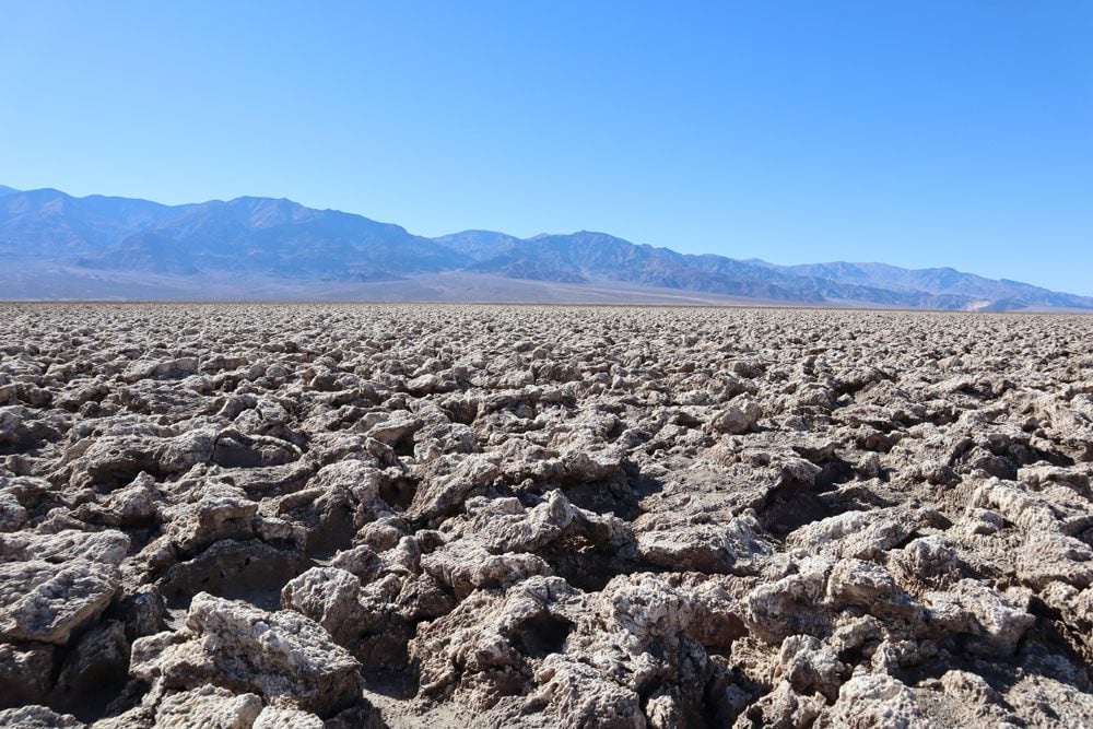 Devil’s Golf Course Death Valley