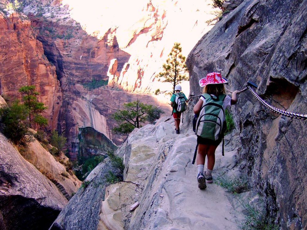 Hidden Canyon Trail - zion national park hike - by blue_i's