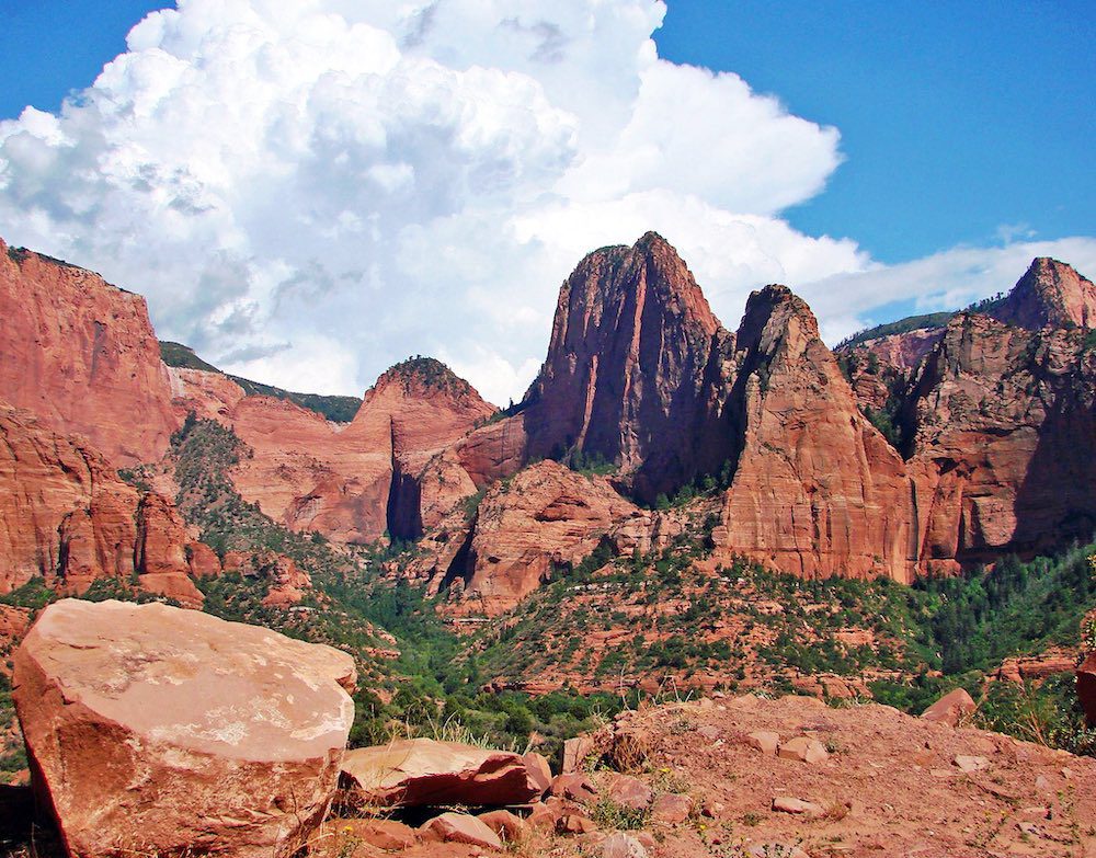 Kolob Canyon - zion national park - by Don Graham