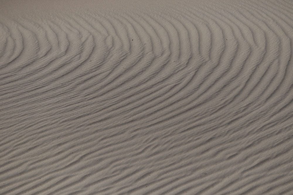 Mesquite Flat Sand Dunes Death Valley closeup