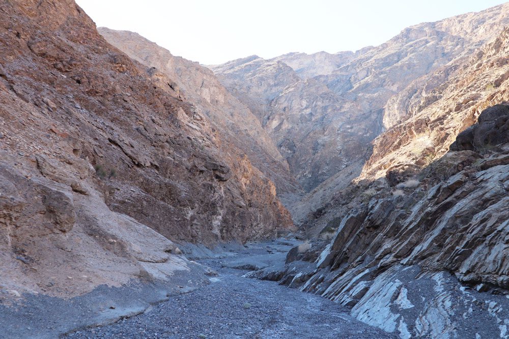 Mosaic Canyon Hike Death Valley