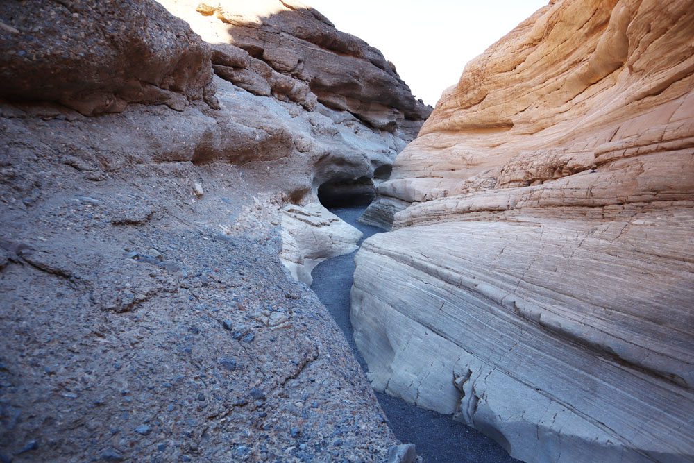 Mosaic Canyon narrows Death Valley hike