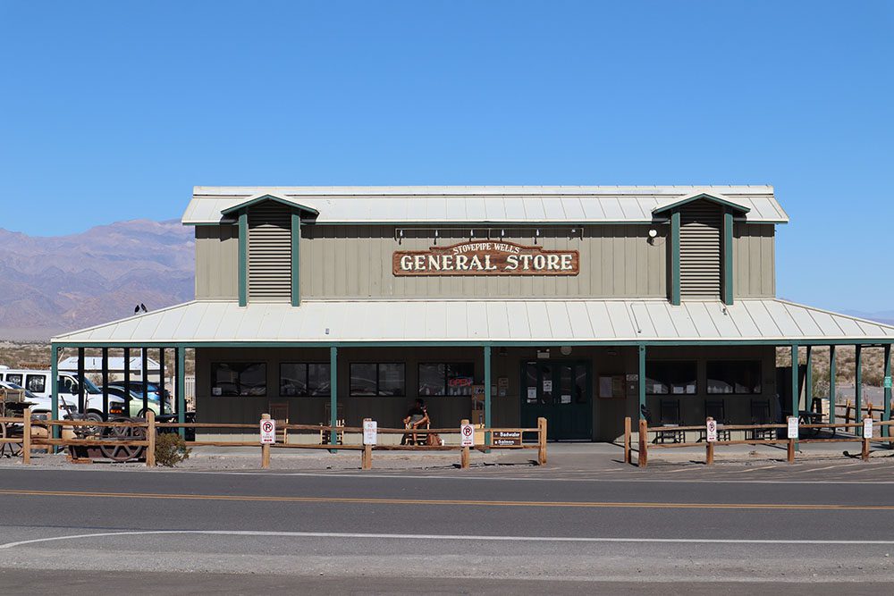 Stovepipe Wells general store Death Valley