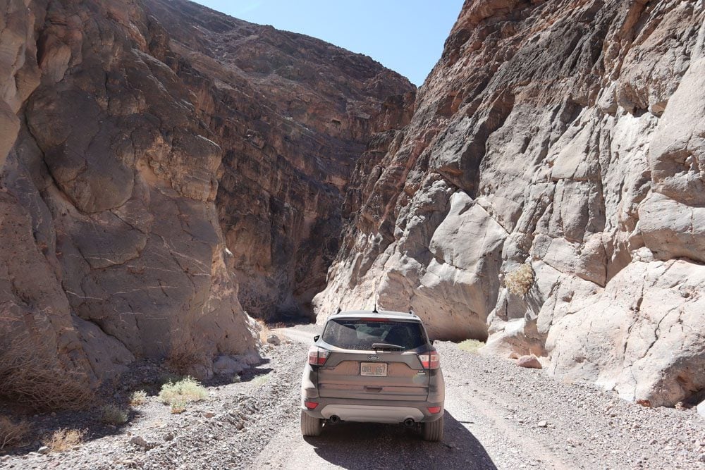 Titus Canyon Narrows - Titus Canyon Road - death valley