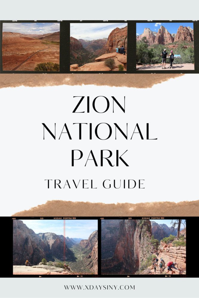 Zion National Park Travel Guide - pin 2