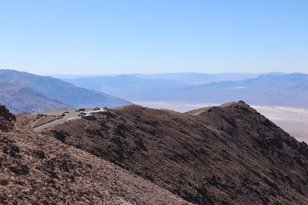 dantes view scenic lookout death valley