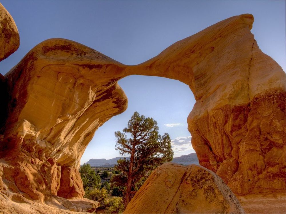 Arch in Grand Staircase Escalante Utah by John Fowler