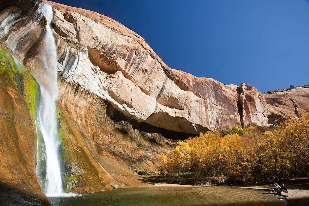 Lower Calf Creek Falls by Greg Willis