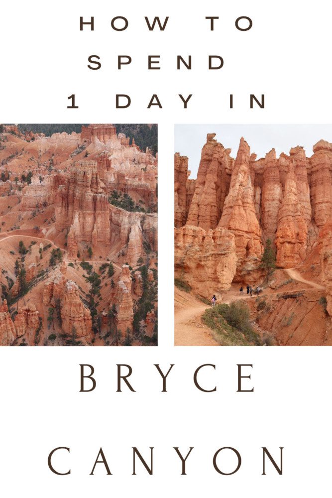One Day In Bryce Canyon Itinerary - pin