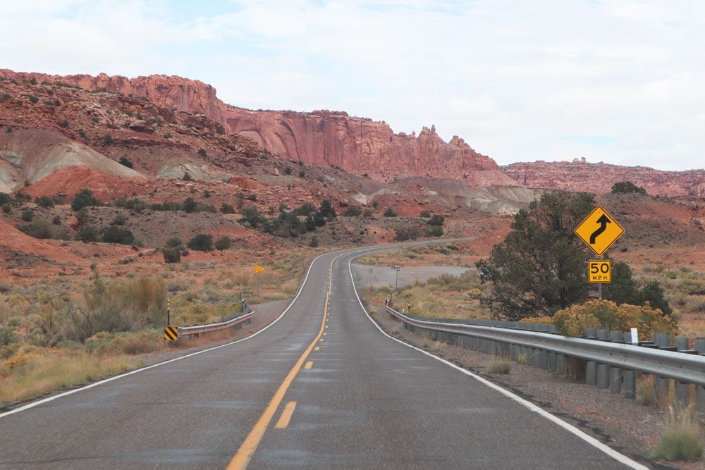 Scenic byway highway 24 utah capitol reef national park