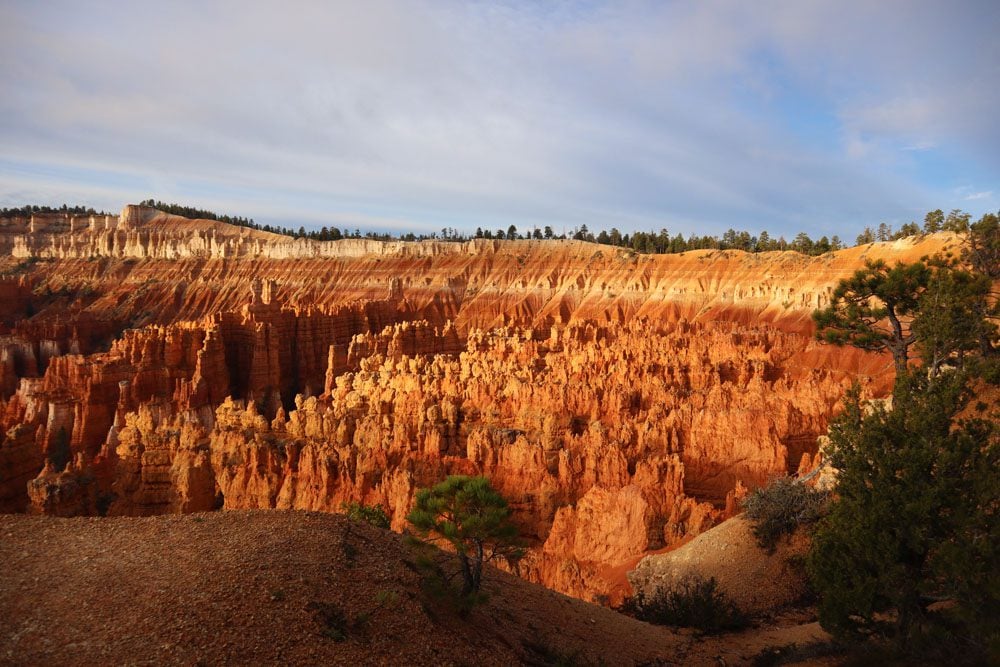 Sunrise in Bryce Canyon